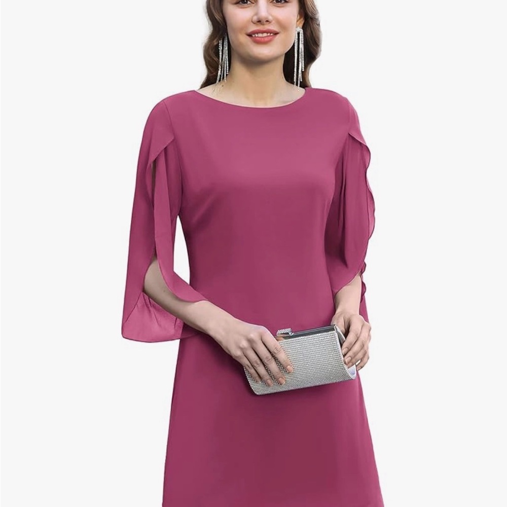 NWT Elegant Women Dresses Summer Formal Dresses Mulberry L